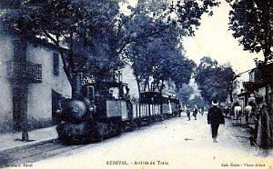 REBEVAL - L'ARRIVEE DU TRAIN